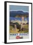 West Point Poster-Leslie Ragan-Framed Giclee Print