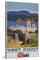 West Point Poster-Leslie Ragan-Stretched Canvas