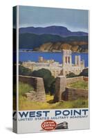 West Point Poster-Leslie Ragan-Stretched Canvas