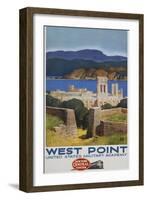 West Point Poster-Leslie Ragan-Framed Premium Giclee Print