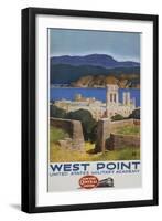West Point Poster-Leslie Ragan-Framed Premium Giclee Print