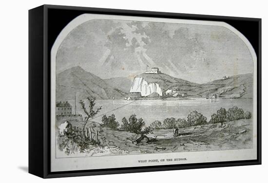 West Point, the Key Fort That Benedict Arnold Plotted to Deliver to the British During the War-American-Framed Stretched Canvas