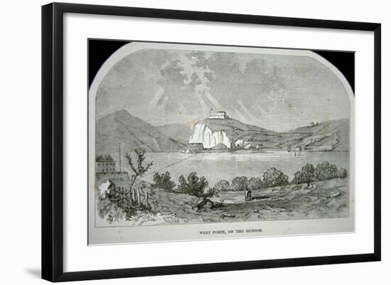 West Point, the Key Fort That Benedict Arnold Plotted to Deliver to the British During the War-American-Framed Giclee Print