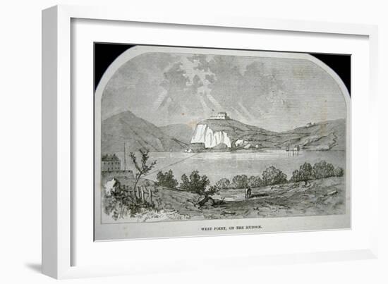 West Point, the Key Fort That Benedict Arnold Plotted to Deliver to the British During the War-American-Framed Giclee Print