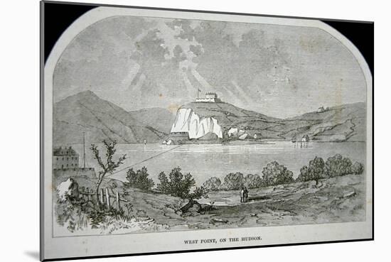 West Point, the Key Fort That Benedict Arnold Plotted to Deliver to the British During the War-American-Mounted Giclee Print