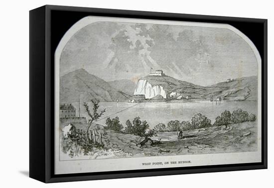 West Point, the Key Fort That Benedict Arnold Plotted to Deliver to the British During the War-American-Framed Stretched Canvas