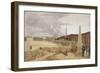 West Point with Drill, 1828-George Caitlin-Framed Giclee Print