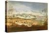 West Prospect of the Spa and Town of Cheltenham, 1748-Thomas Robins-Stretched Canvas