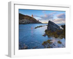 West Quoddy Lighthouse, Lubec, Maine, New England, United States of America, North America-Alan Copson-Framed Photographic Print