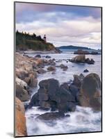 West Quoddy Lighthouse, Lubec, Maine, New England, United States of America, North America-Alan Copson-Mounted Photographic Print