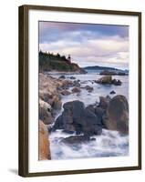 West Quoddy Lighthouse, Lubec, Maine, New England, United States of America, North America-Alan Copson-Framed Photographic Print