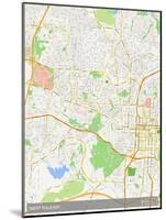 West Raleigh, United States of America Map-null-Mounted Poster