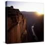 West Rim at Sunrise, Grand Canyon, Unesco World Heritage Site, Arizona, USA-Tony Gervis-Stretched Canvas