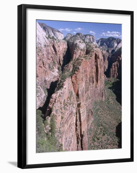 West Rim, Zion National Park, Southwest Utah, USA-Alison Wright-Framed Photographic Print