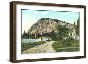 West Rock, New Haven,-null-Framed Art Print