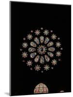 West Rose Window with the Last Judgment-null-Mounted Giclee Print