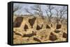 West Ruin, Aztec Ruins National Monument, Dating from Between 850 Ad and 1100 Ad-Richard Maschmeyer-Framed Stretched Canvas