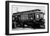 West Seattle and Luna Park Trolley Photograph - Seattle, WA-Lantern Press-Framed Art Print