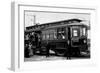 West Seattle and Luna Park Trolley Photograph - Seattle, WA-Lantern Press-Framed Art Print