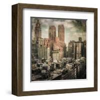 West Side Life-Richard James-Framed Giclee Print