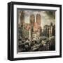 West Side Life-Richard James-Framed Giclee Print