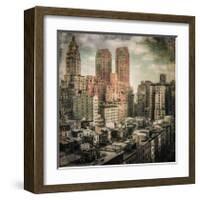 West Side Life-Richard James-Framed Giclee Print