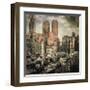 West Side Life-Richard James-Framed Giclee Print