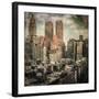 West Side Life-Richard James-Framed Art Print