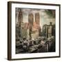 West Side Life-Richard James-Framed Art Print