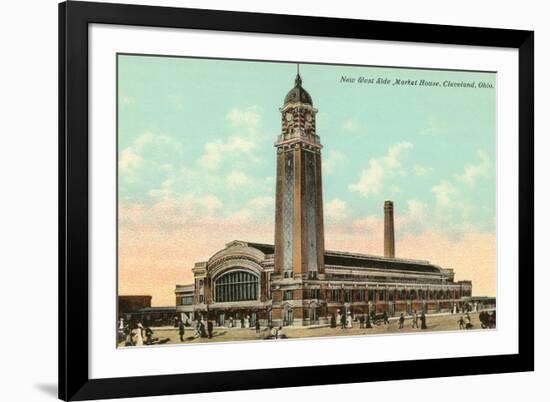 West Side Market House, Cleveland, Ohio-null-Framed Premium Giclee Print