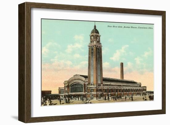 West Side Market House, Cleveland, Ohio-null-Framed Art Print