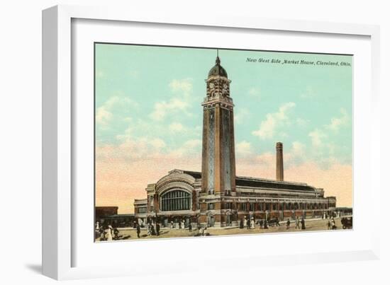 West Side Market House, Cleveland, Ohio-null-Framed Art Print