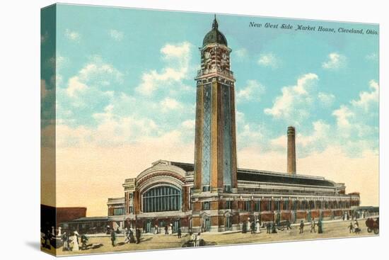 West Side Market House, Cleveland, Ohio-null-Stretched Canvas