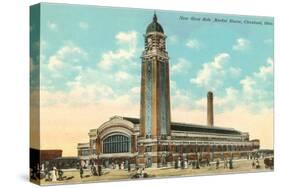 West Side Market House, Cleveland, Ohio-null-Stretched Canvas