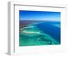 West side of Fraser Island and Great Sandy Straits, Queensland, Australia-David Wall-Framed Photographic Print