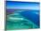 West side of Fraser Island and Great Sandy Straits, Queensland, Australia-David Wall-Framed Photographic Print