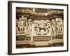 West Side of Kandariya Mahadev Temple, Western Group, Khajuraho, Madhya Pradesh State, India-Richard Ashworth-Framed Photographic Print