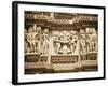 West Side of Kandariya Mahadev Temple, Western Group, Khajuraho, Madhya Pradesh State, India-Richard Ashworth-Framed Photographic Print