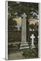 West Side of the Ruskin Memorial, Coniston, Lake District-null-Mounted Photographic Print