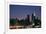 West-side Skyline at Night NYC-null-Framed Photo