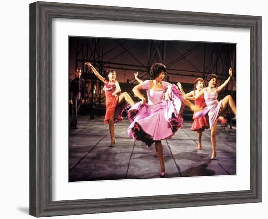 West Side Story, Directed by Robert Wise, 1961-null-Framed Photo