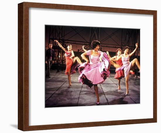 West Side Story, Directed by Robert Wise, 1961-null-Framed Photo