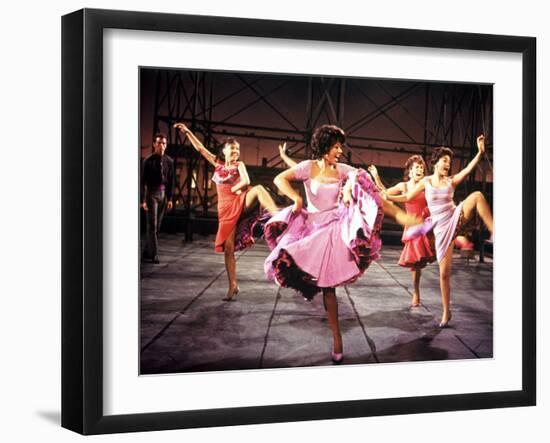 West Side Story, Directed by Robert Wise, 1961-null-Framed Photo