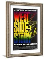 West Side Story, French Movie Poster, 1961-null-Framed Art Print