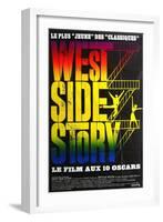 West Side Story, French Movie Poster, 1961-null-Framed Art Print