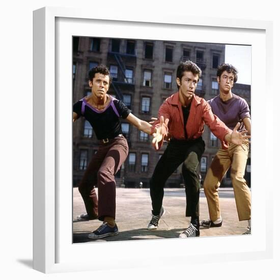 West Side Story, George Chakiris, 1961-null-Framed Photo