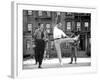 West Side Story, George Chakiris Gets Some Dancing Moves from Co-Director, Jerome Robbins, 1961-null-Framed Photo