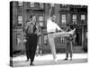 West Side Story, George Chakiris Gets Some Dancing Moves from Co-Director, Jerome Robbins, 1961-null-Stretched Canvas