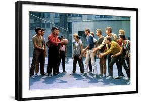 West Side Story, George Chakiris, Russ Tamblyn, David Winters, 1961-null-Framed Photo