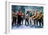 West Side Story, George Chakiris, Russ Tamblyn, David Winters, 1961-null-Framed Photo